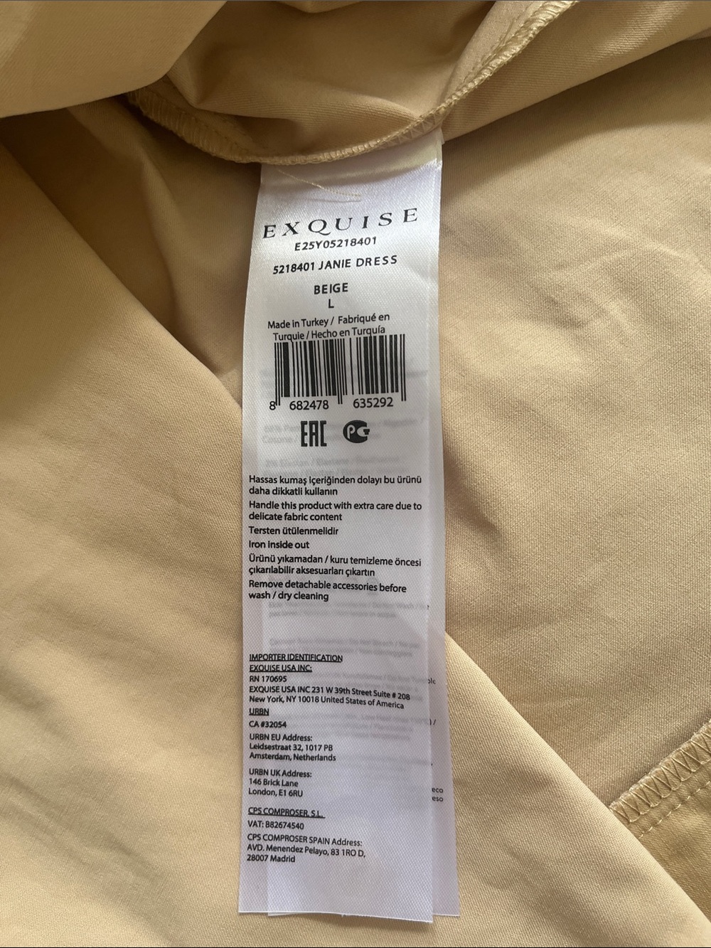 New Anthropologie Exquise dress Tobie Midi Button Down Pleated Waist pockets - Picture 9 of 10